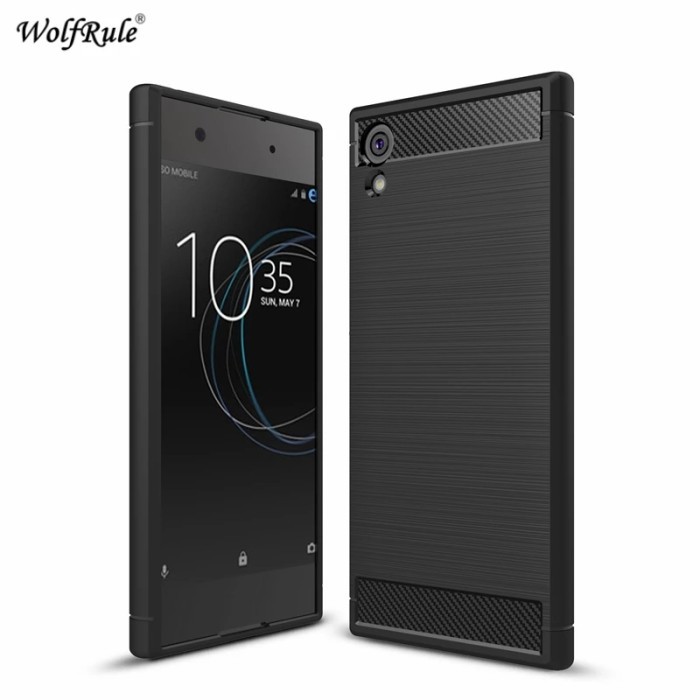 Jual CASE SONY XPERIA L1 SONY L1 RUGGED CARBON SLIM ARMOR ANTI ...