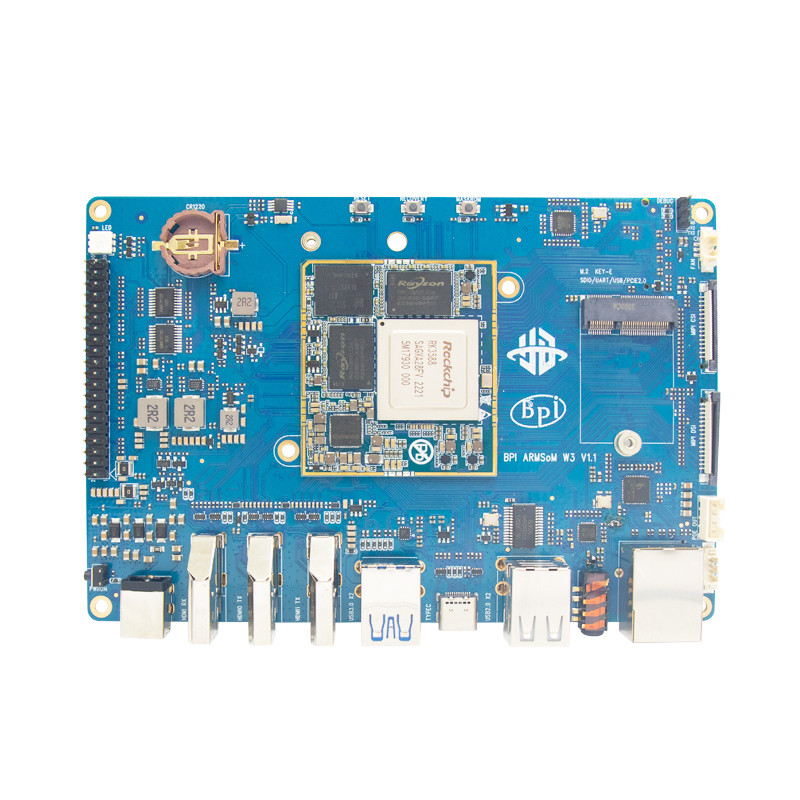 Jual Banana Pi BPI-W3 Rockchip RK3588 Quad Core A76 + Quad Core A55 ...