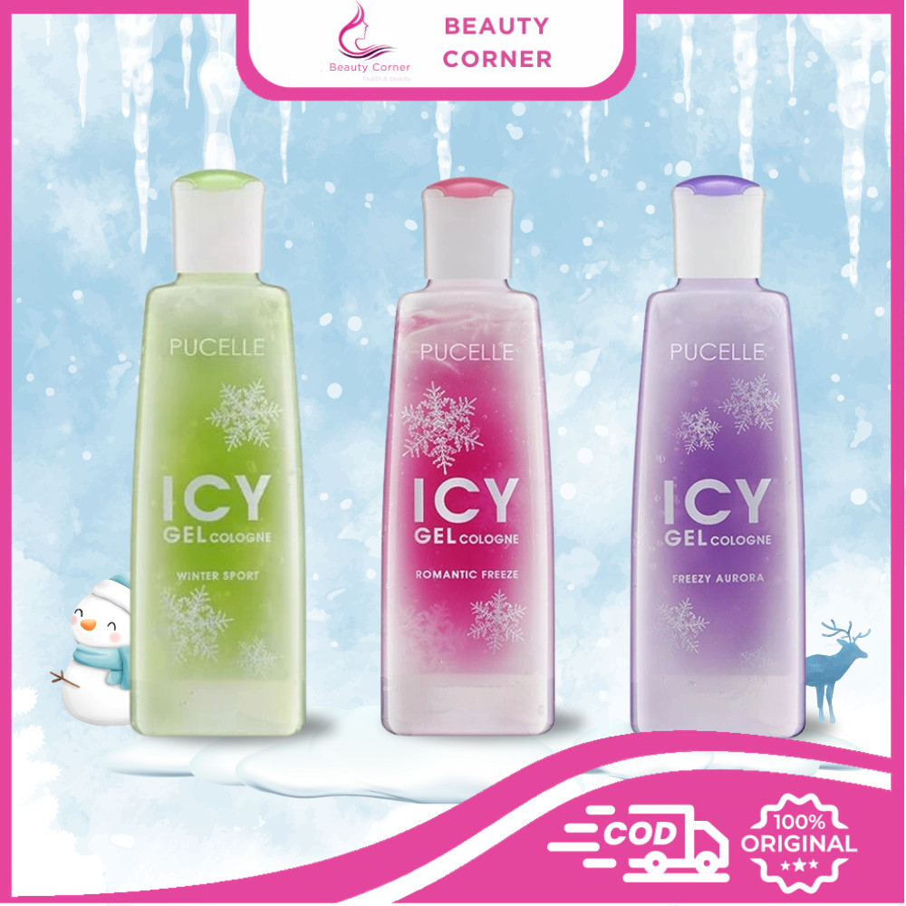 Jual Pucelle ICY Gel Cologne - 100ml | Shopee Indonesia