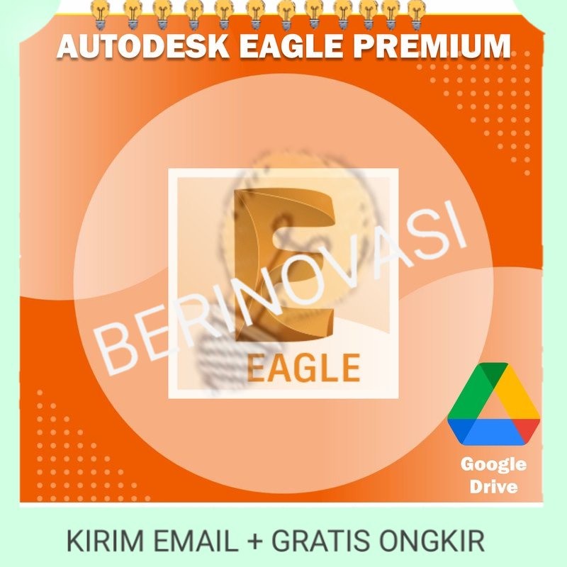 Jual [GARANSI] Autodesk EAGLE Premium 9.6.2 x64 Versi Terbaru Software