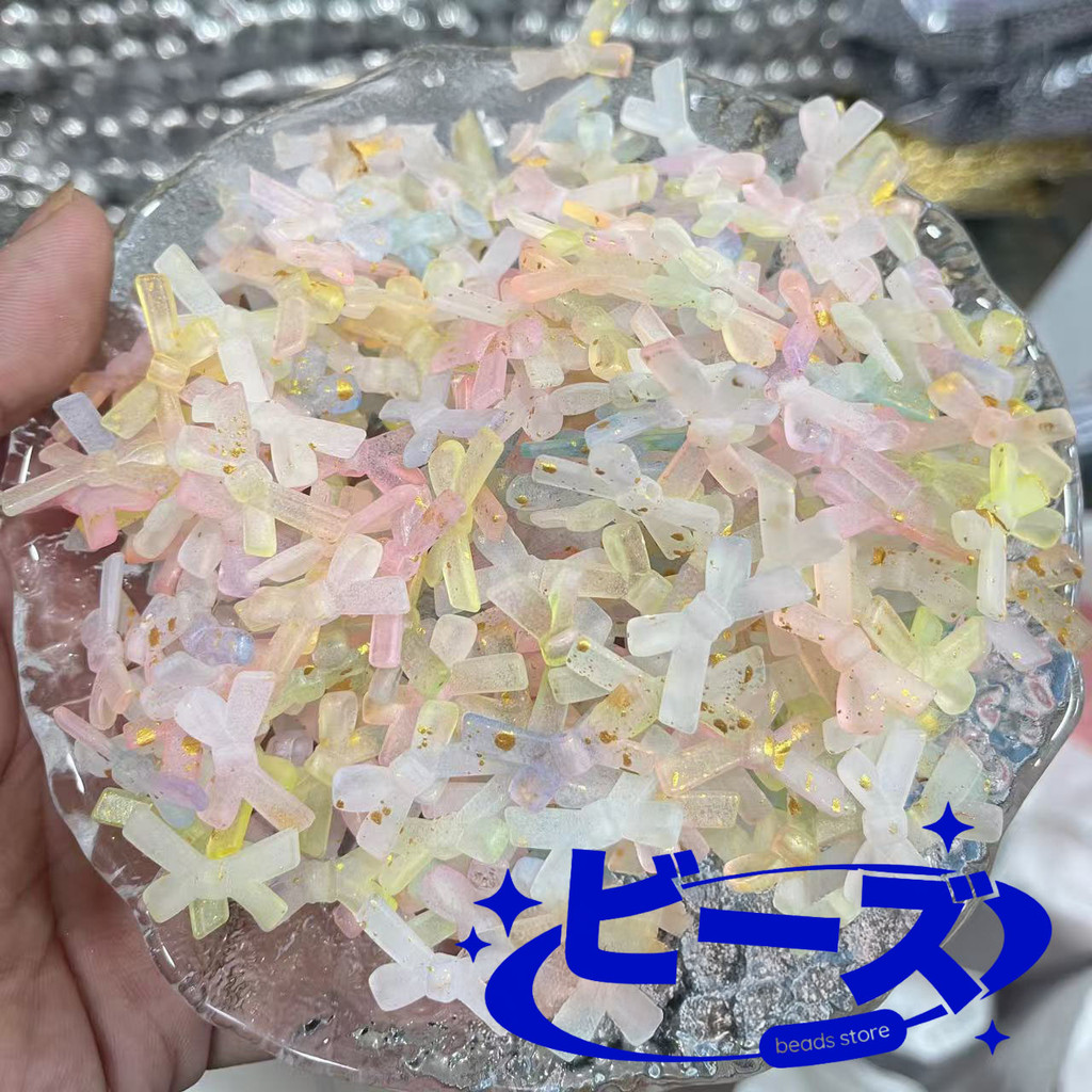 Jual Biizu Beads 10 gr Manik-manik Akrilik Jelly Matte Ombre Gold Dust ...