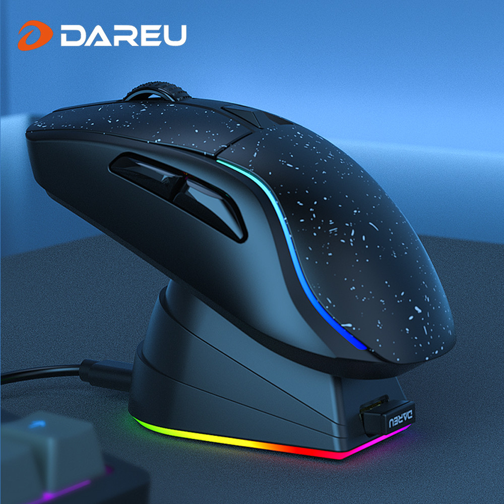Jual DAREU PC Gaming Mouse Tri-mode Connect Bluetooth Wired 2.4G ...