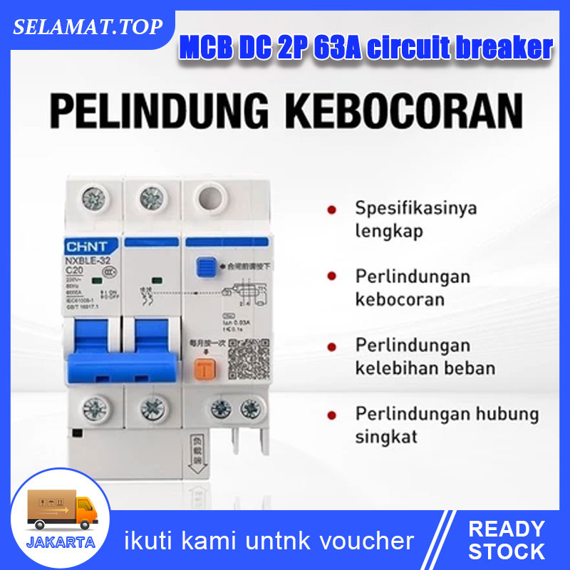 MCB RCBO 6A 10A 16A 20A 25A 32A ELCB DPNL TPNL 230 V 1 P -N Residual current Circuit breaker dengan lebih pendek Cocok Untuk Aplikasi Distribusi Akhir Untuk Rumah, Apartment, Gedung Komersil, Dan Gedung Industri