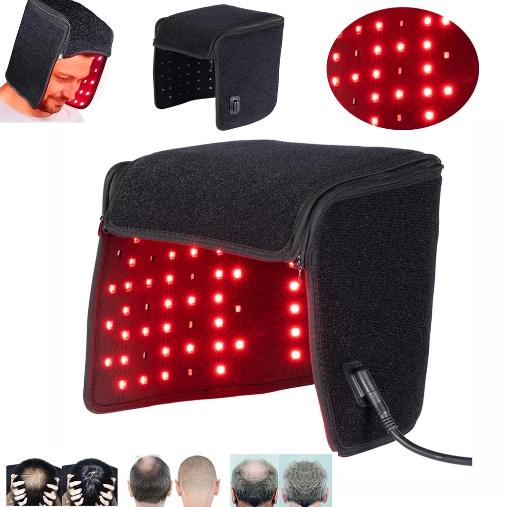Jual Hair growth LED hat Red & Infrared Light Hair Growth Cap For Hair ...