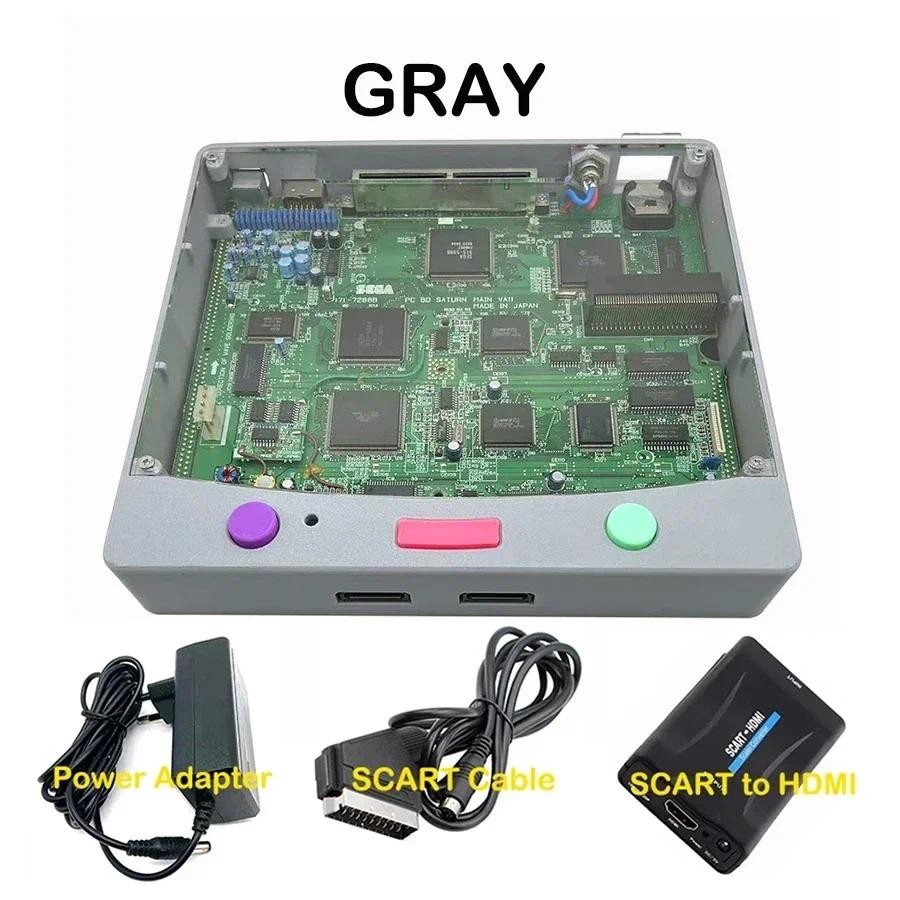 Jual Saroo-Dedicated Transparent Saturn Game Console, DIY SS Diskless ...