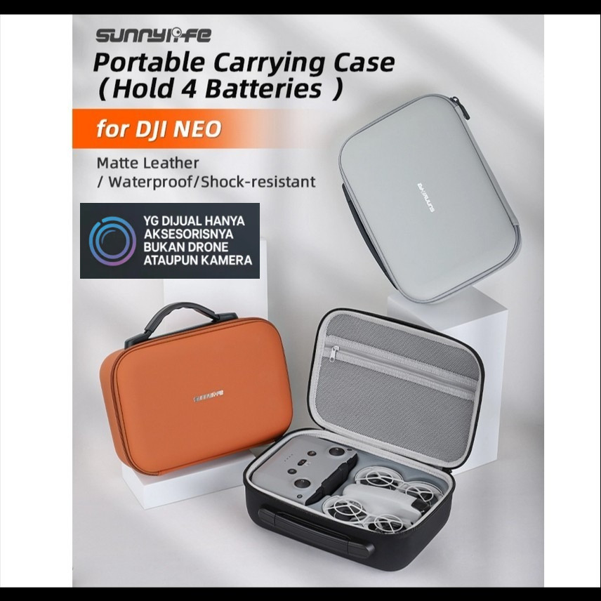 for DJI NEO Portable Carrying Storage Bag NEO Organizer Travel Case for Drone NEO Accessories Protective Bag (Black