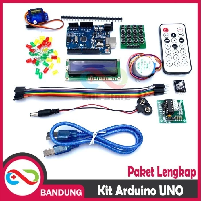 KIT UNO R3 PAKET LENGKAP STARTER KIT [CNC Store]