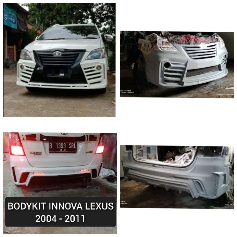 Jual Bodykit Innova 2004-2011 LEXUS style Body Kit Lentur-Tebal-Kuat ...