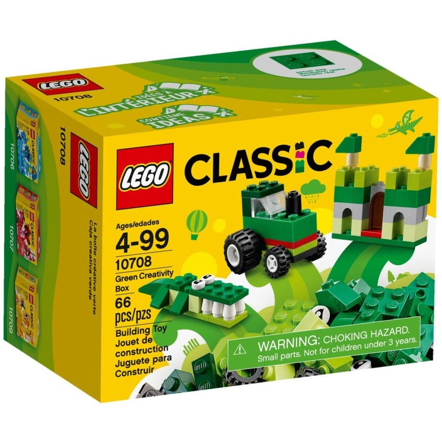 Jual LEGO CLASSIC 10708 - Green Creative Box | Shopee Indonesia