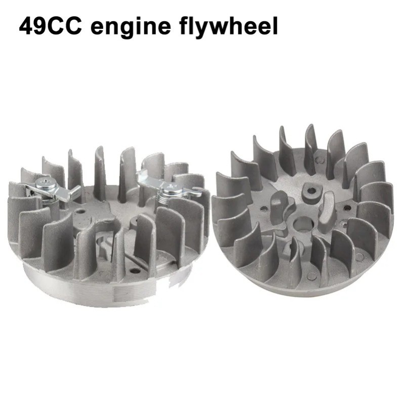 Jual Motorcycle Engine Recoil Pull Starter Flywheel For 2 stroke 47cc ...