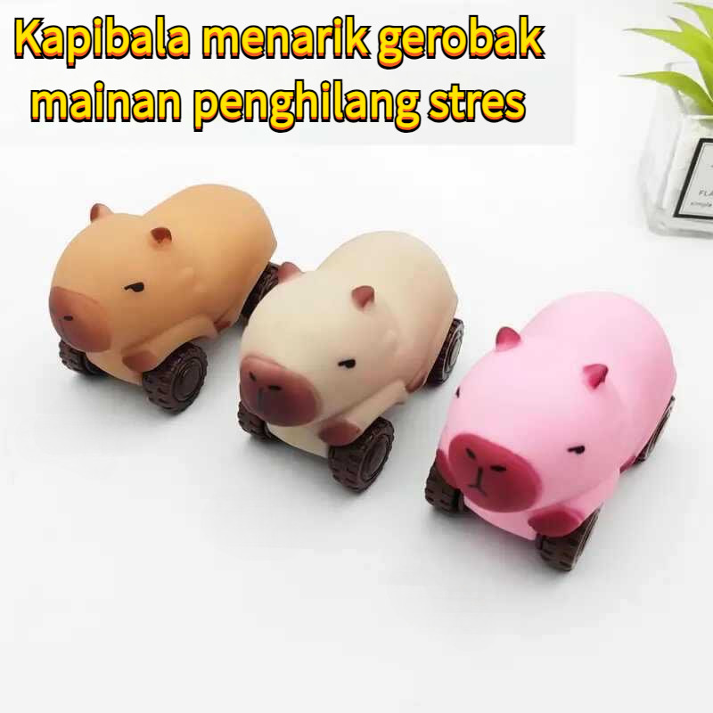 Jual Mainan Dekompresi Baru/Troli Capybara/Mobil Geser Pasir dengan ...
