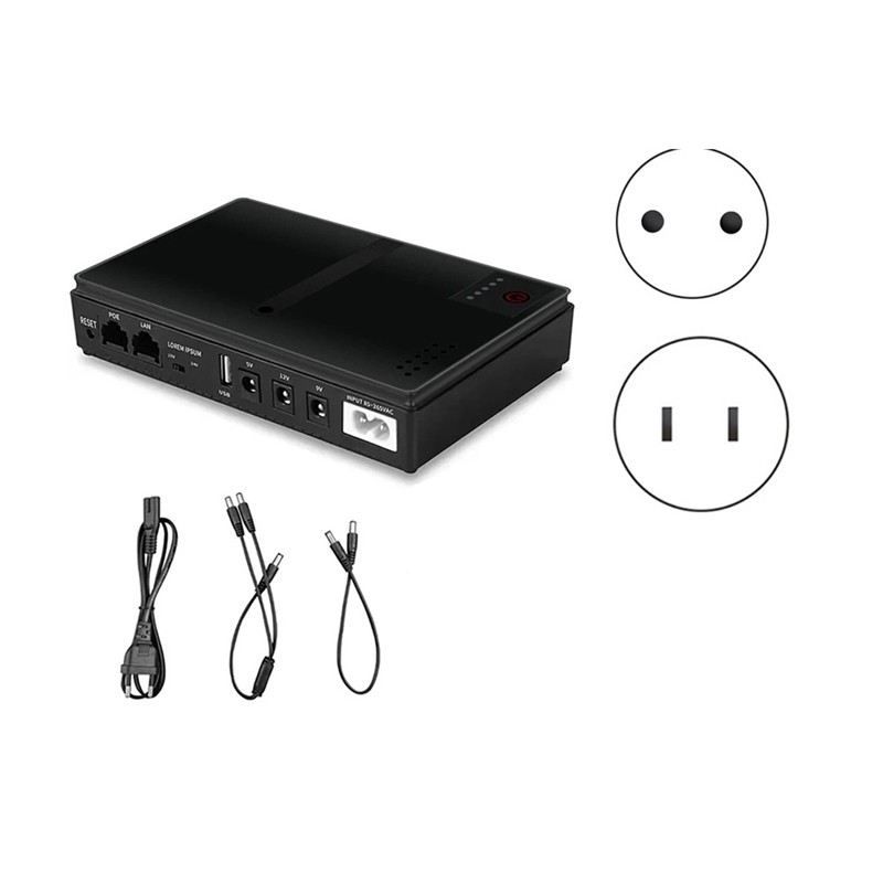 Jual DC1018P Router UPS Uninterruptible Power Supply DC 9V12V Optical ...
