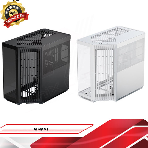 Jual APNK V1 | Casing PC Gaming Dual Chamber Mid Tower Case | PC Gaming ...