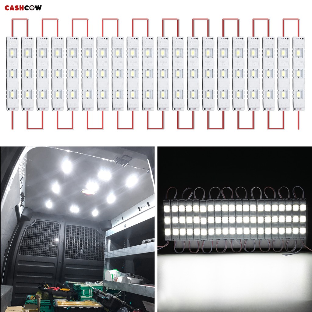 Jual 12V 60 LEDs Van Interior Light Kits LED Ceiling Lamp Car Van Truck ...
