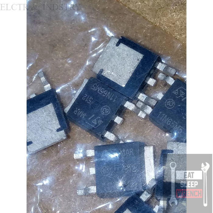 Jual MOSFET TO252 SMD 11NM65 11N65 N-Channel 650V 11A IC Transistor dan ...