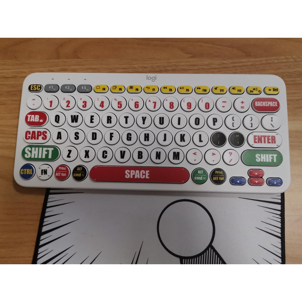 Jual Suitable for Logitech K380 Wireless Bluetooth Keyboard Sticker ...