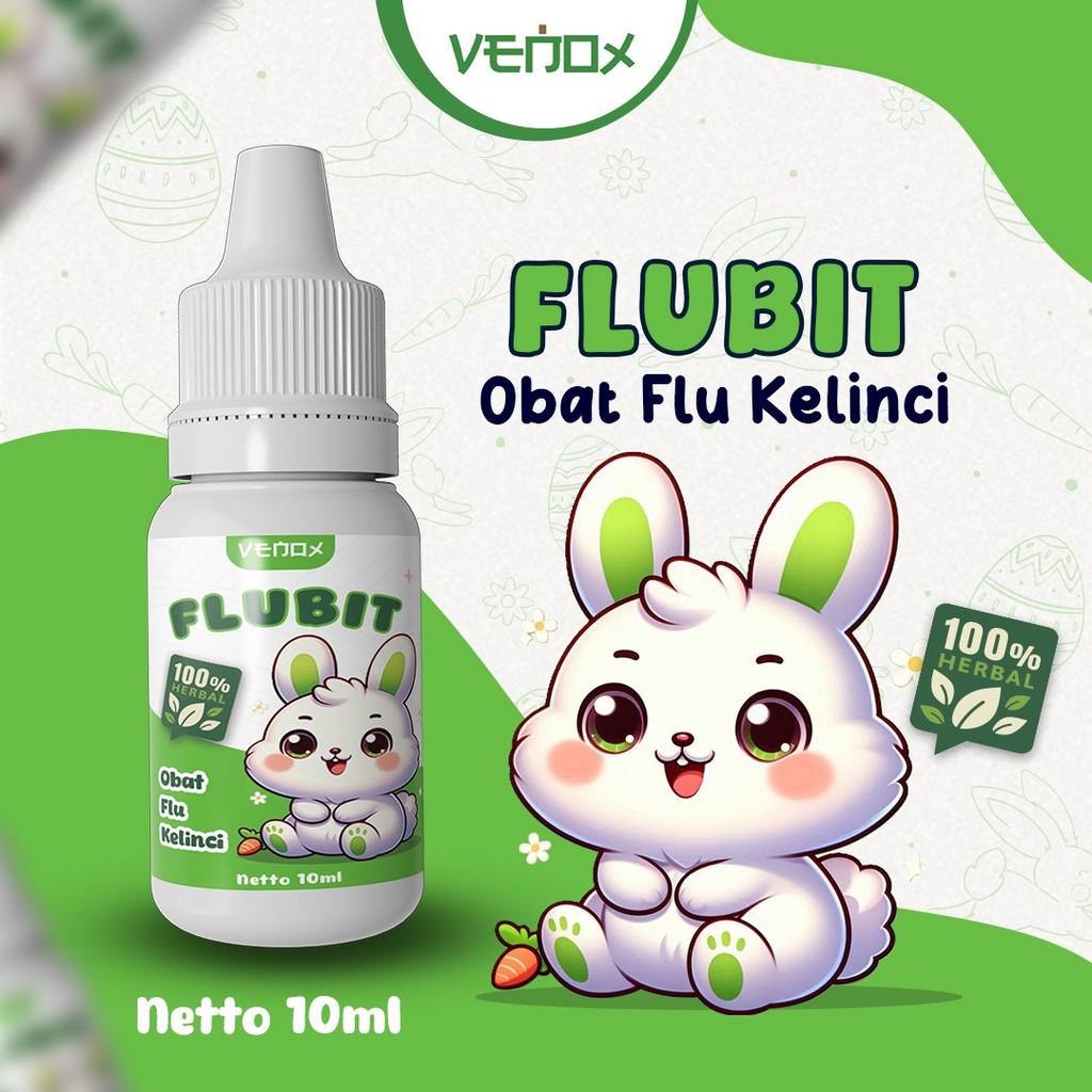 Jual Flubit Obat Kelinci Anti Flu Virus Pilek Bersin Batuk Hidung ...