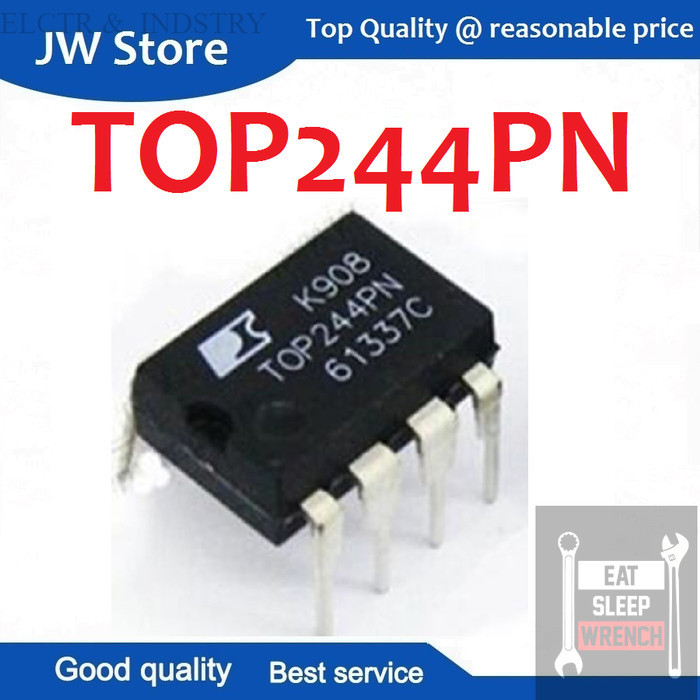Jual Sparepart Elektronika TOP244P TOP244PN TOP244 DIP-7 | Shopee Indonesia