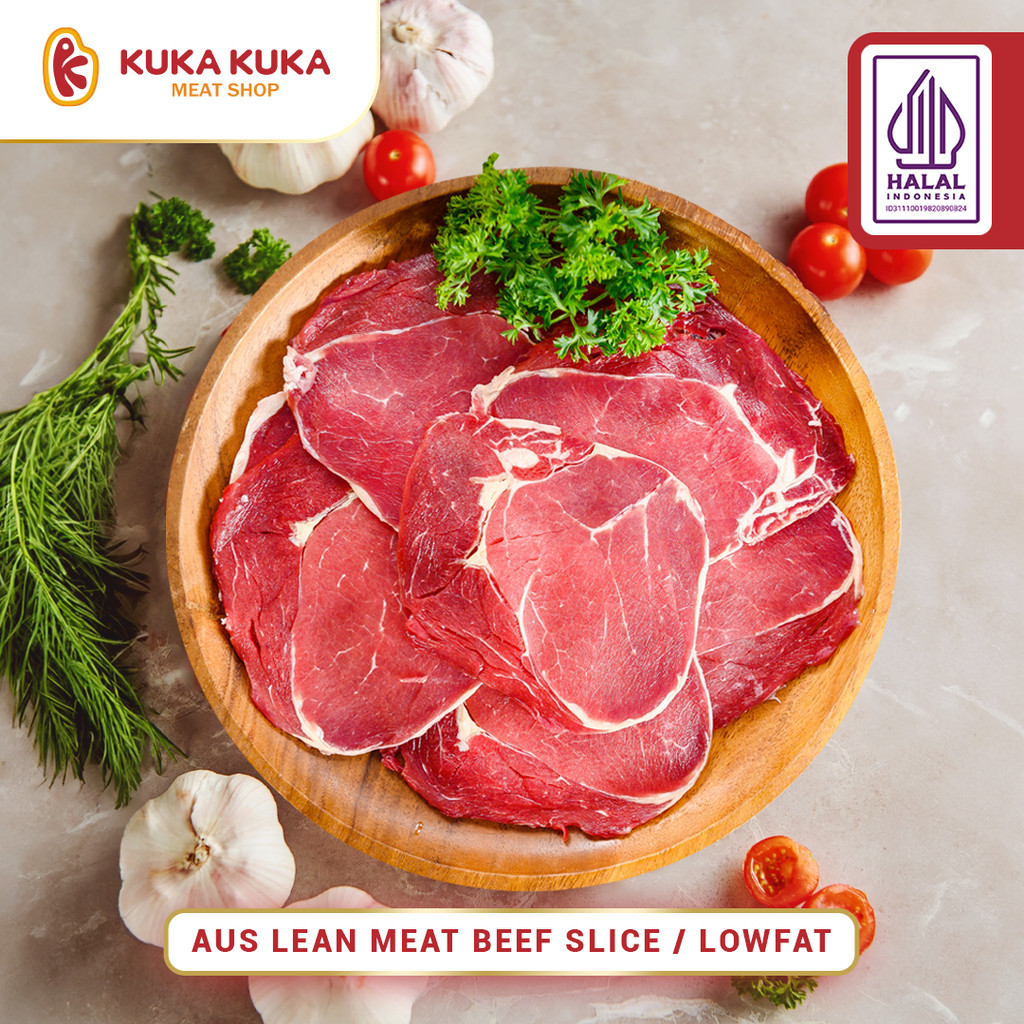 Jual Daging Beef Aus Rib Eye Slice 250gr / Lean Meat | Shopee Indonesia