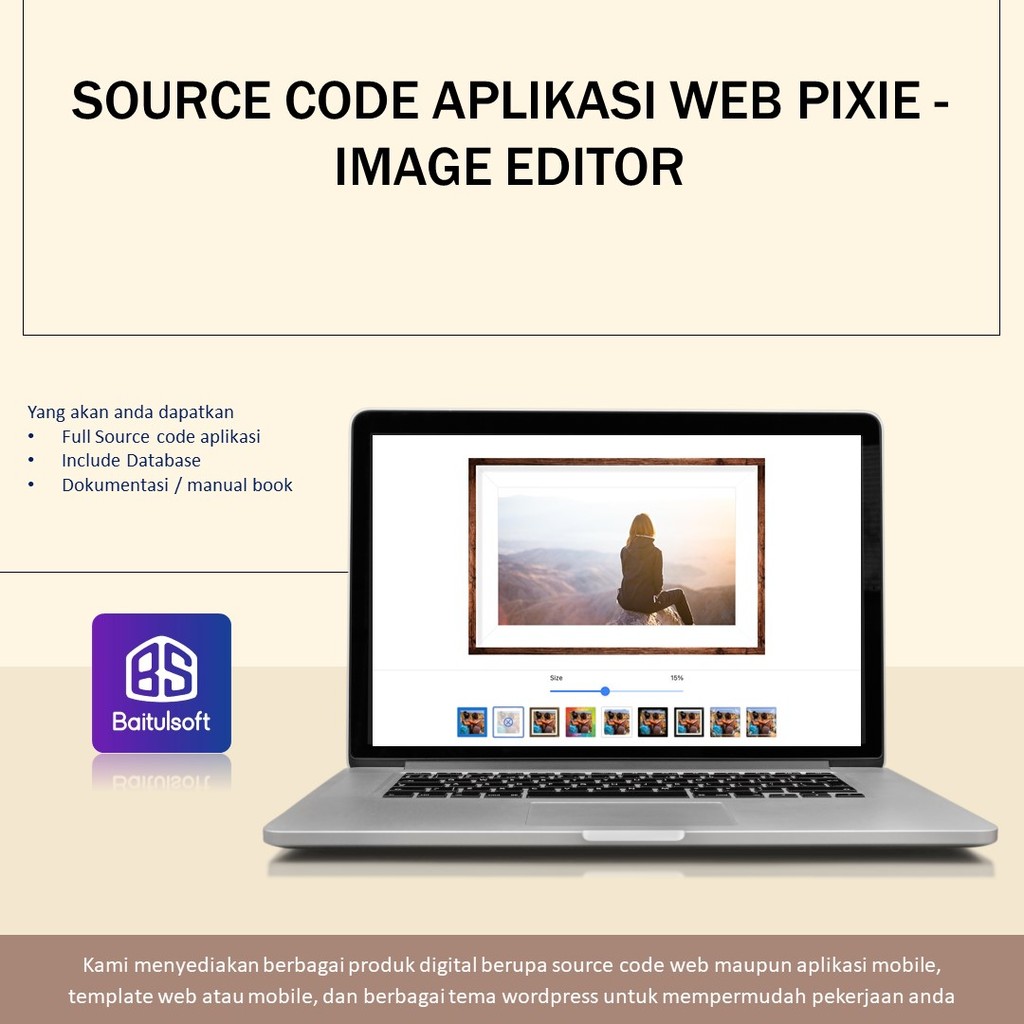 Jual SOURCE CODE APLIKASI WEB PIXIE - IMAGE EDITOR | Shopee Indonesia
