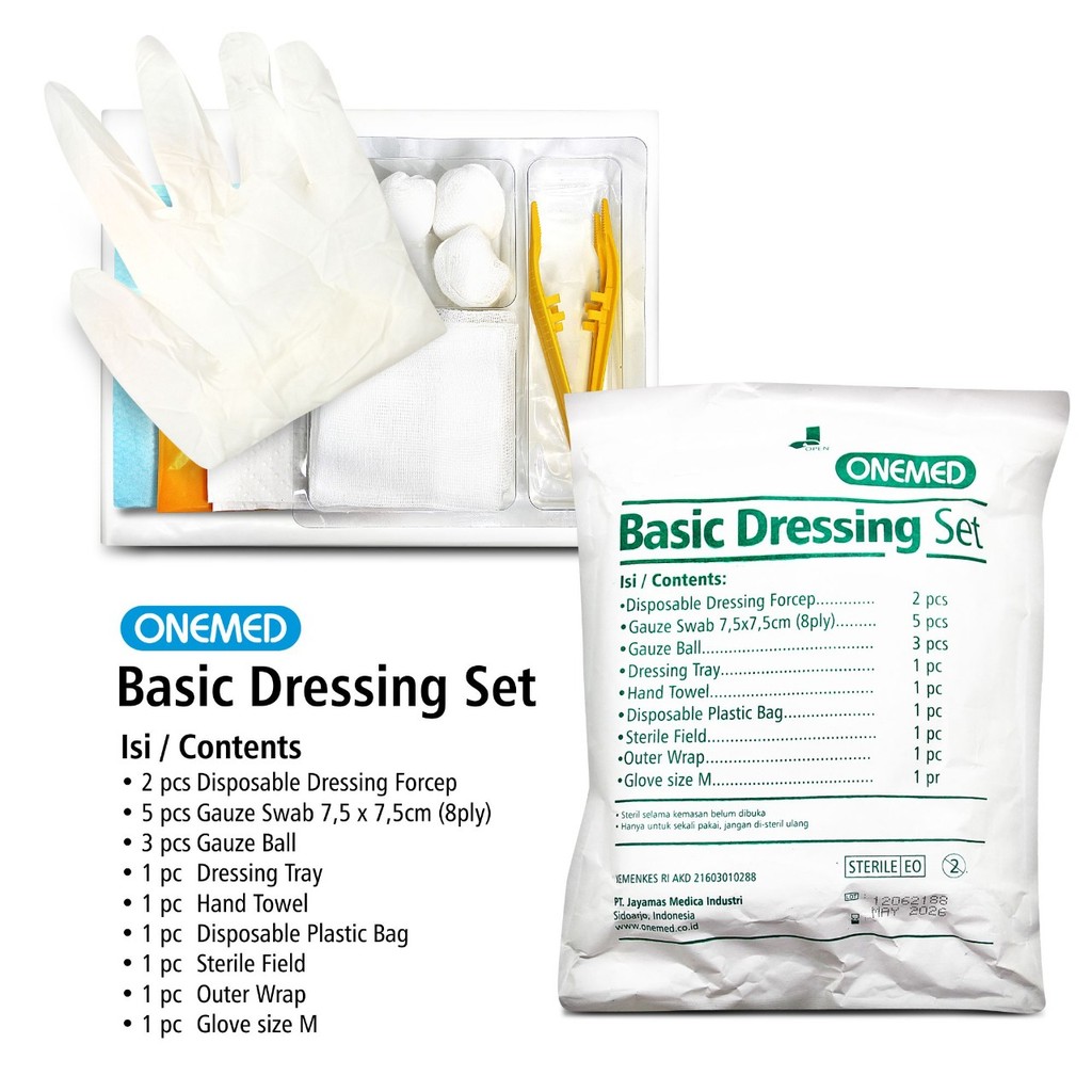 Jual OneMed Basic Dressing BD Set | Shopee Indonesia