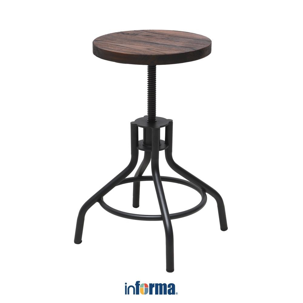 Jual Informa Malachi Bangku - Hitam Bar Stool Kursi Kafe Bartending ...