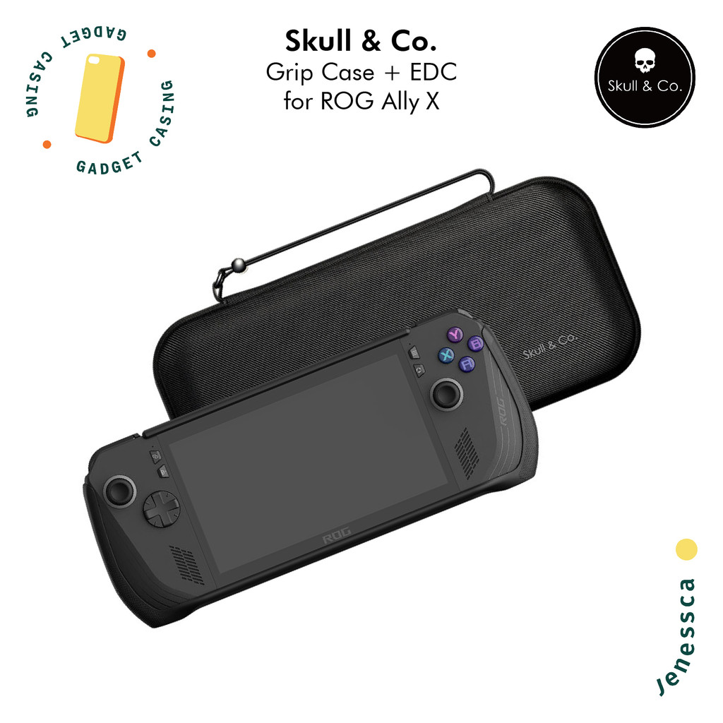Coque TPU Avec Support Intégré Pour ROG Ally X - Protection Antidérapante Et Antichoc, Design Ergonomique, Noir - 10