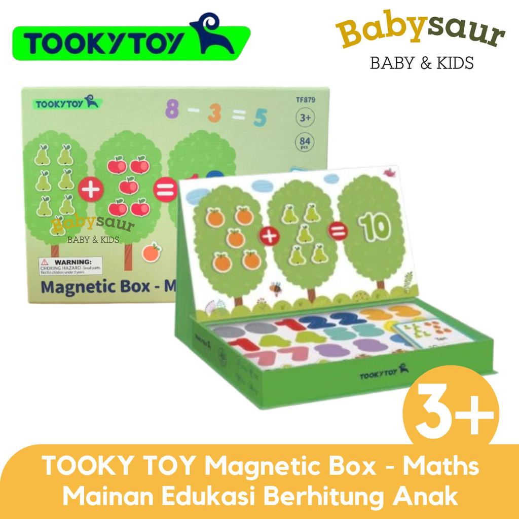 Jual TOOKY TOY Magnetic Box - Maths Magnetic Toys Mainan Edukasi ...