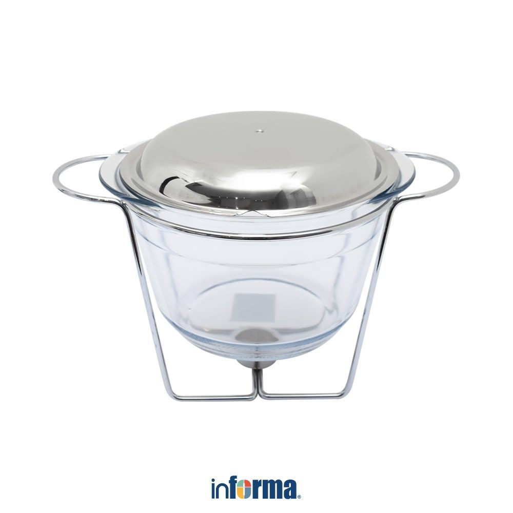 Jual Informa Appetite Casserole Penghangat Makanan Kaca Ellipse 4 Liter ...