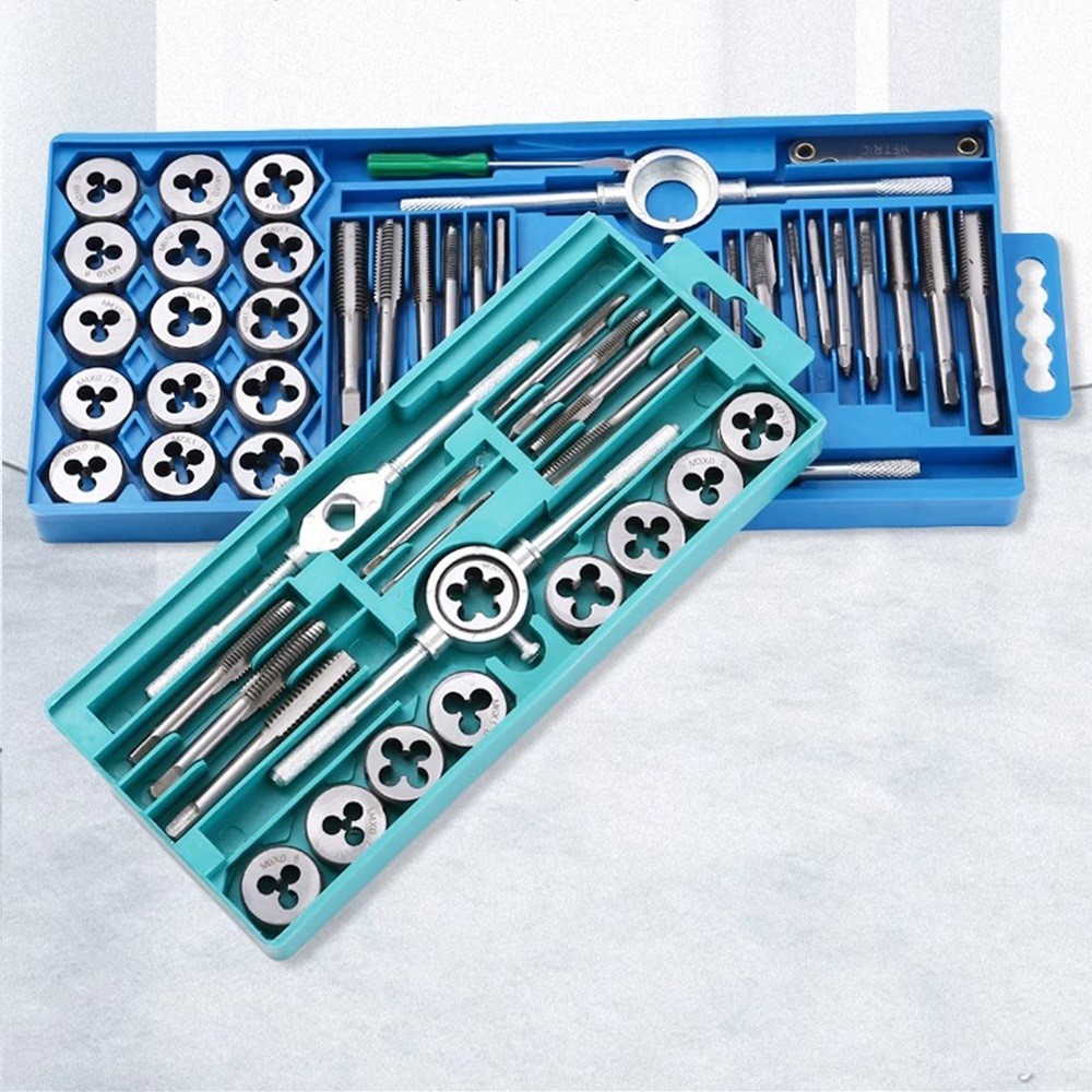 Jual Screw Tap Tapper Drill Bit Tap Plate Thread Combination Set Manual ...