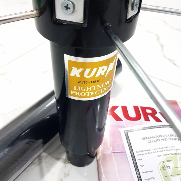 Jual Penangkal Petir Radius KURN R150 | Shopee Indonesia