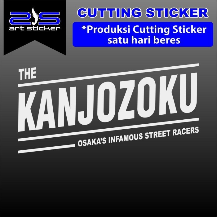 Jual Sticker The Kanjozoku Osaka's Infamous Street Racers - Putih ...