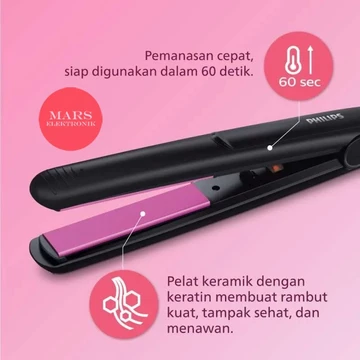 Ready Philips Hair Straightener Hp 8401 Keratin Infused Plate Straight Essential Catokan Rambut