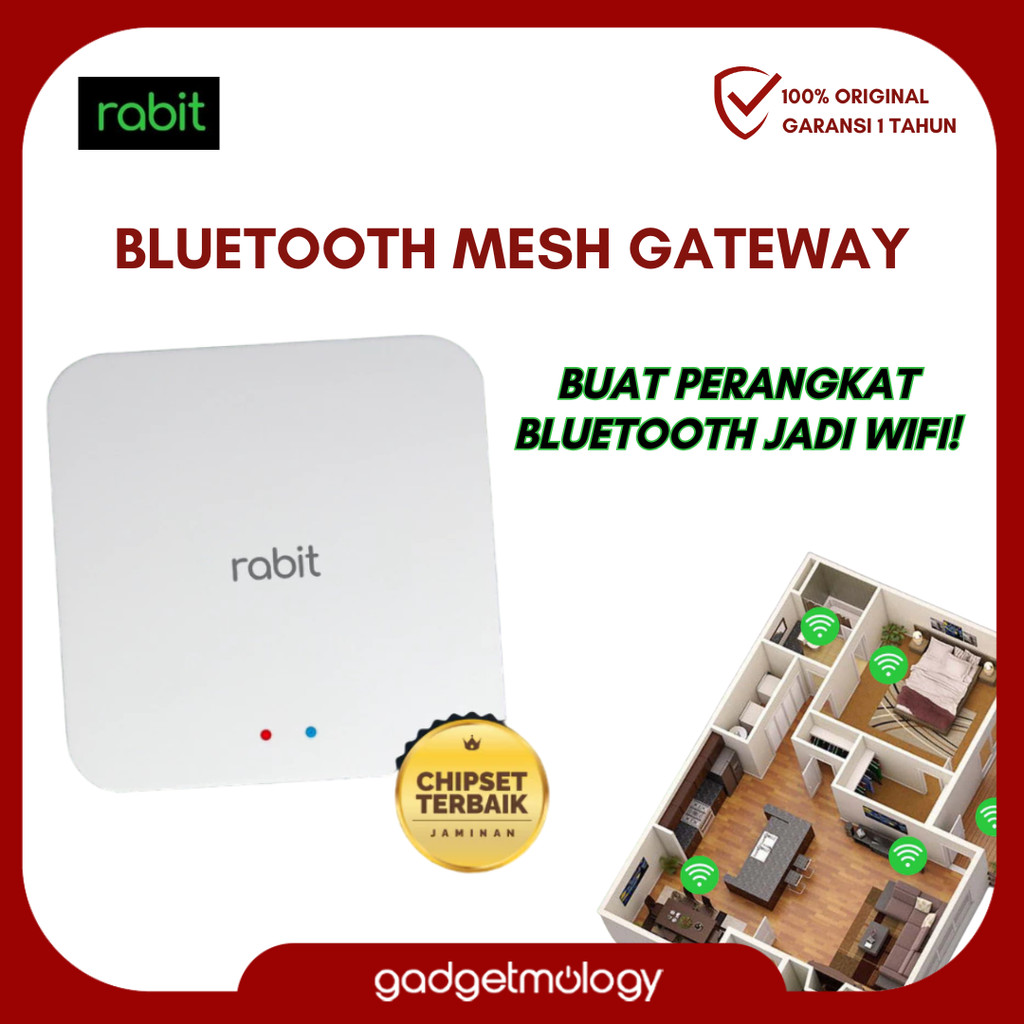 Jual RABIT Mesh Gateway Smart Home Wireless Change Bluetooth to Wifi ...