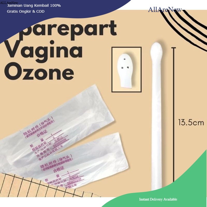 Jual [AllareNew] stick probe mesin stik sparepart vagina ozone probe ...