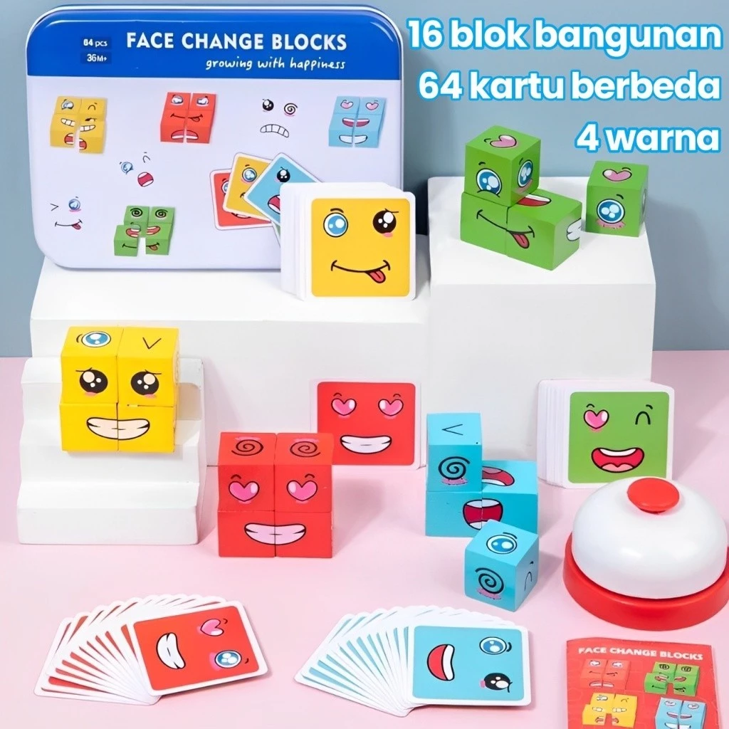 Mainan Face Changing - 4