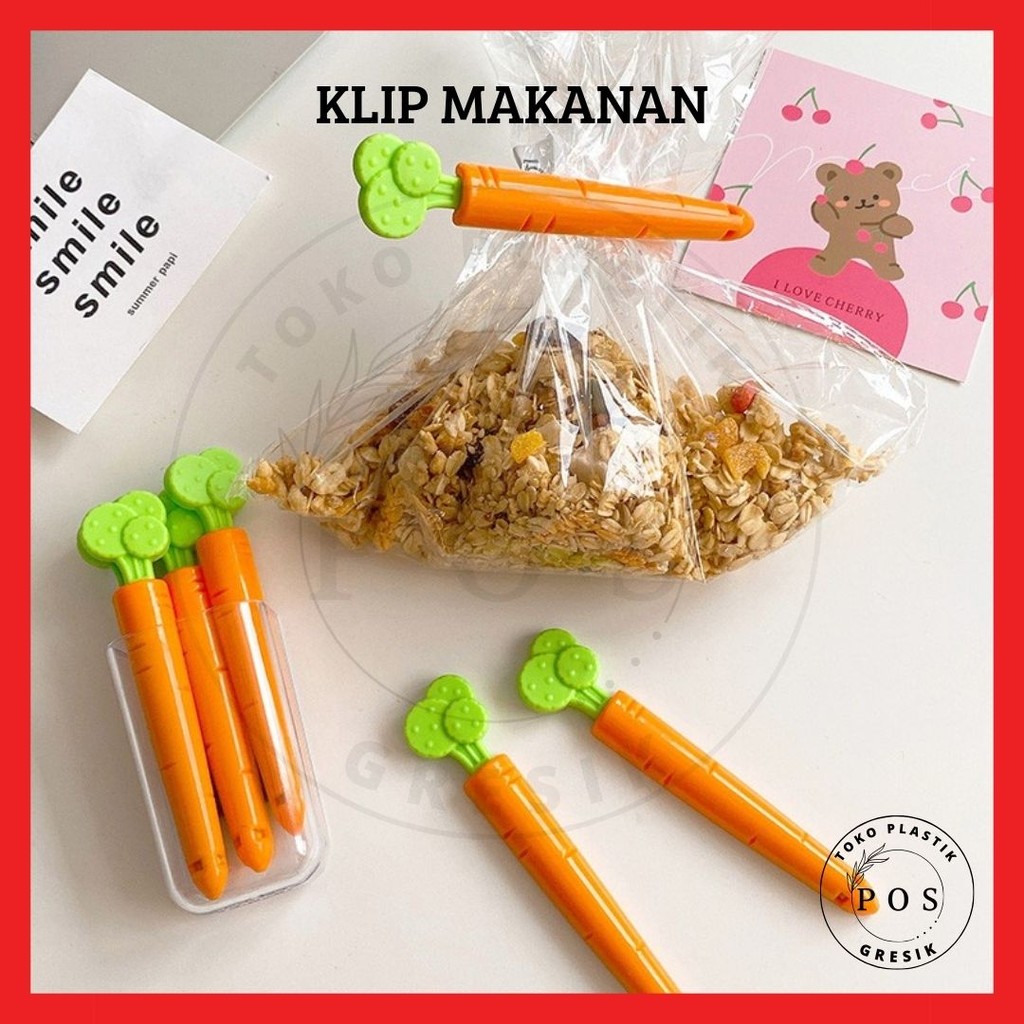 Jual KLIP WORTEL Klip Snack Klip penyegel & Penjepit Kemasan Makanan ...