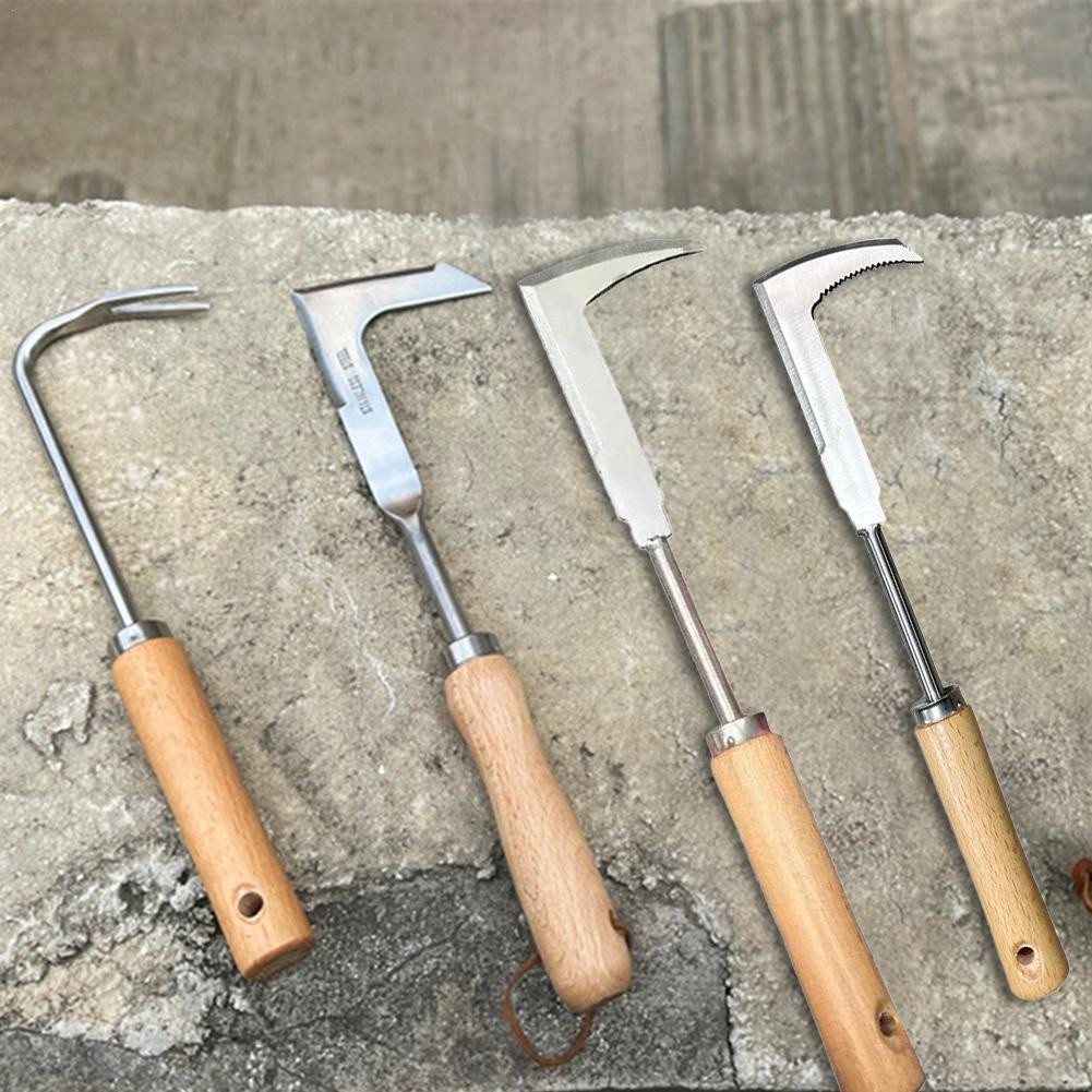 Jual L-Shaped Manual Weeding Tool - Crack Weeder And Weed Extractor For ...
