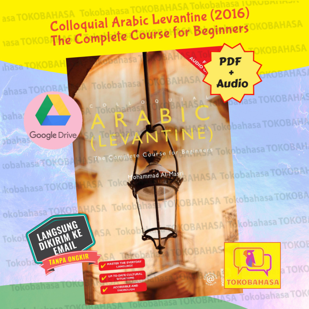 Jual [File] Colloquial Arabic Levantine (2016) The Complete Course for ...