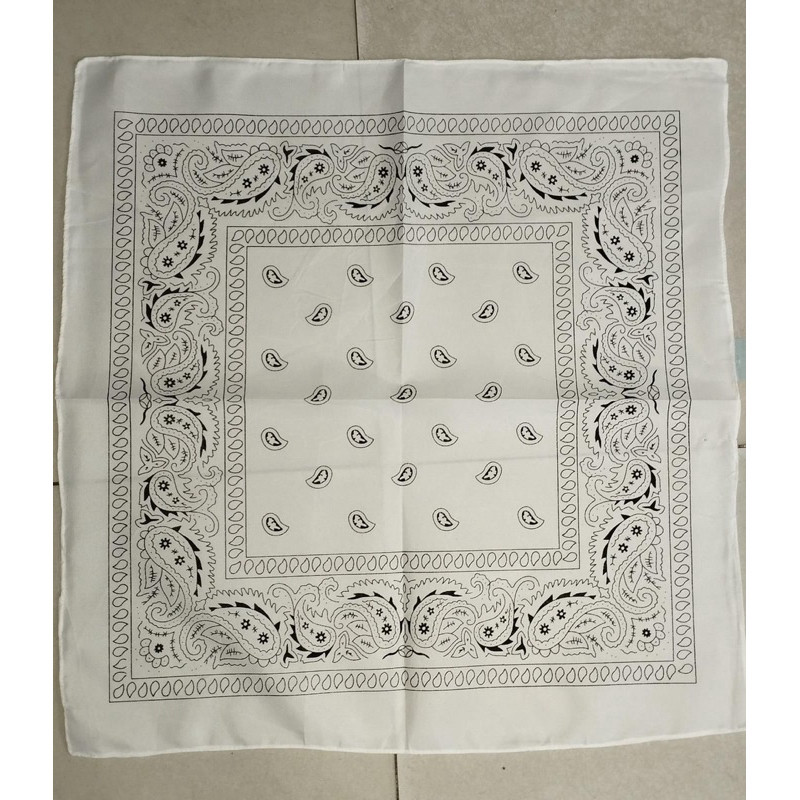 Jual (GTT) SLAYER KAIN BATIK / BANDANA SLAYER PUTIH PREMIUM / Slayer ...