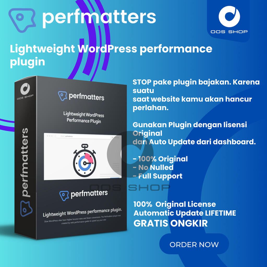 Jual Perfmatters WordPress Performance Plugin - 100% Original Lisensi ...