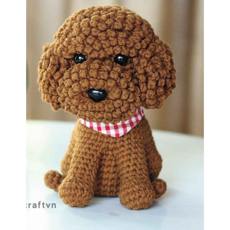 Jual Fluffy THE TOY POODLE - PDF Pattern / Pola Rajut Bukan Boneka ...