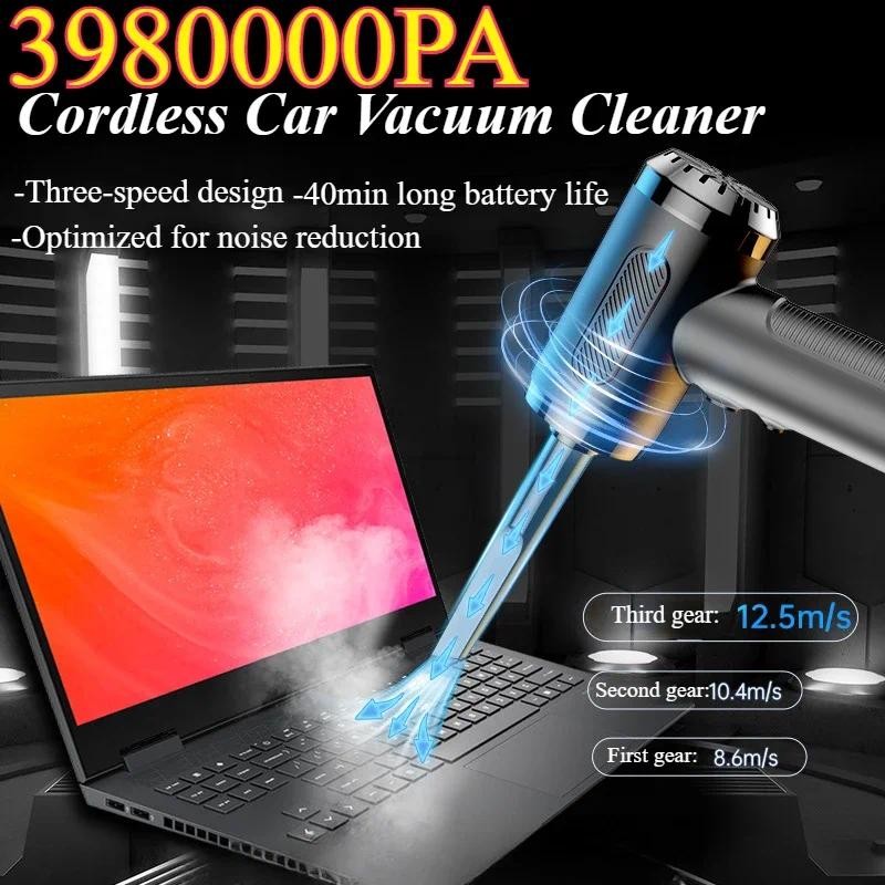 Jual Portable Mini Cordless Dust Blower Household Small Handheld Vacuum ...