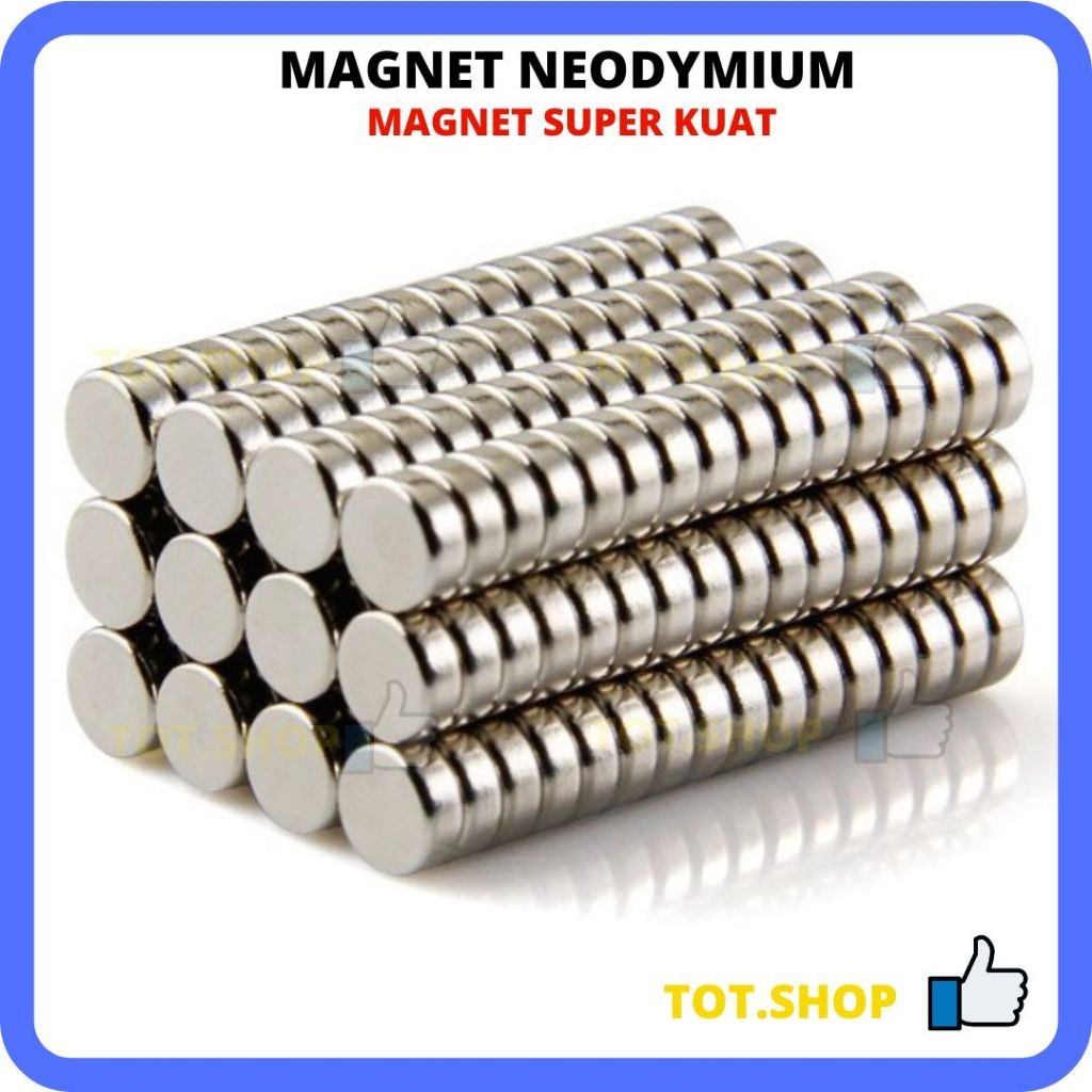 Jual Besar - MAGNET NEODYMIUM Super Kuat Strong Magnet Bulat | Shopee ...