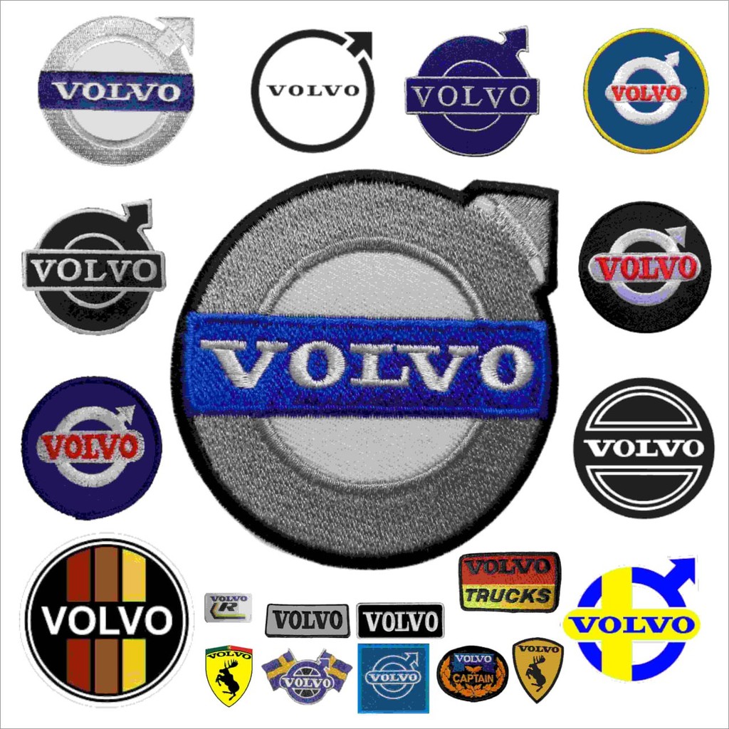 Jual Volvo Patch Bordir Logo Emblem Embroidery | Shopee Indonesia