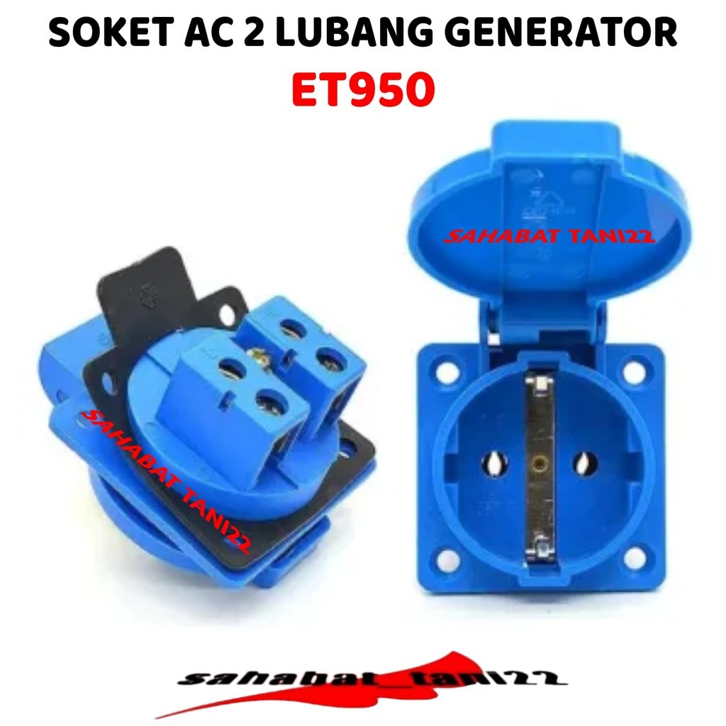 Jual Stop Kontak Listrik PLN Genset IP44 / Socket Kontra Steker ...