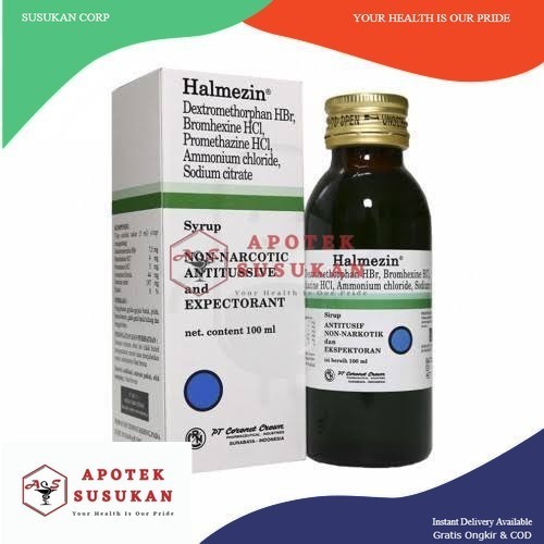 Jual HALMEZIN SIRUP BATUK KERING DAN BERDAHAK | Shopee Indonesia