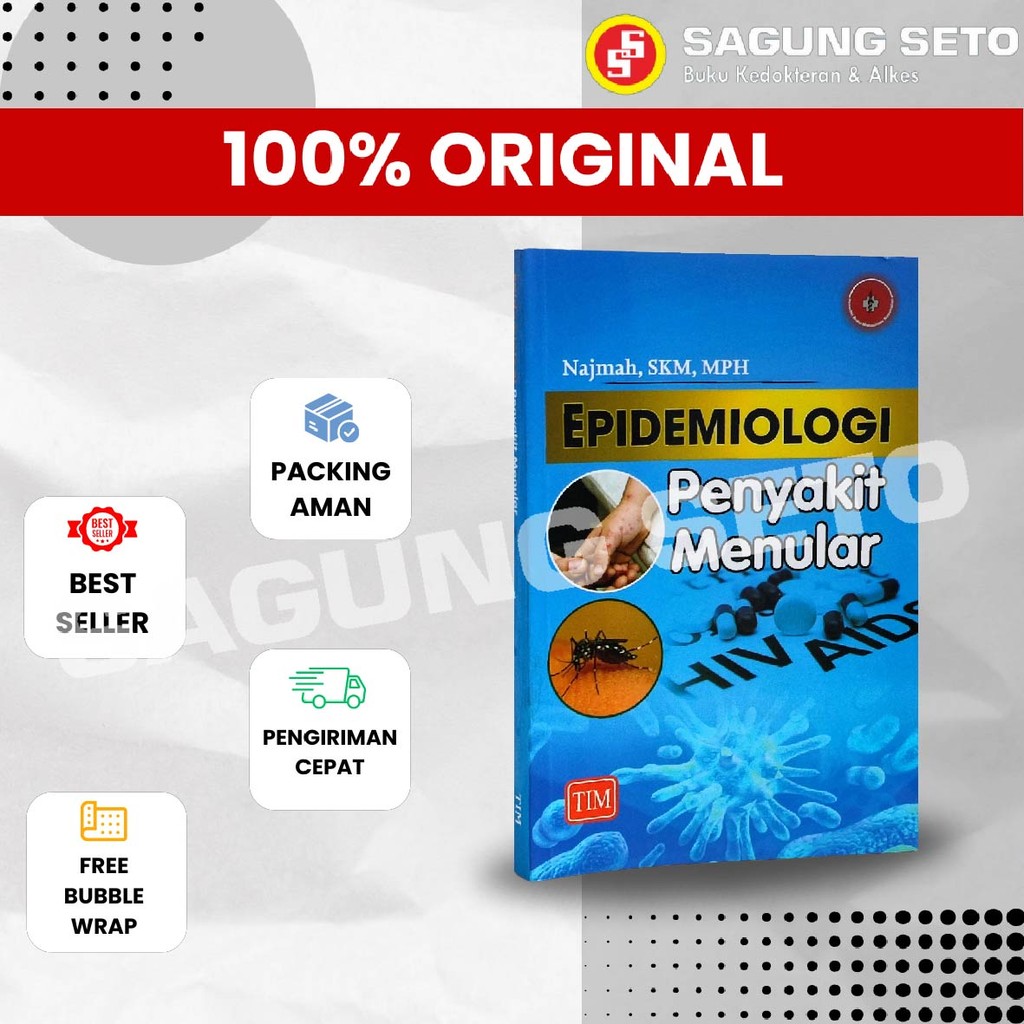 Jual BUKU EPIDEMIOLOGI PENYAKIT MENULAR - NAJMAH, SKM, MPH / TIM ...