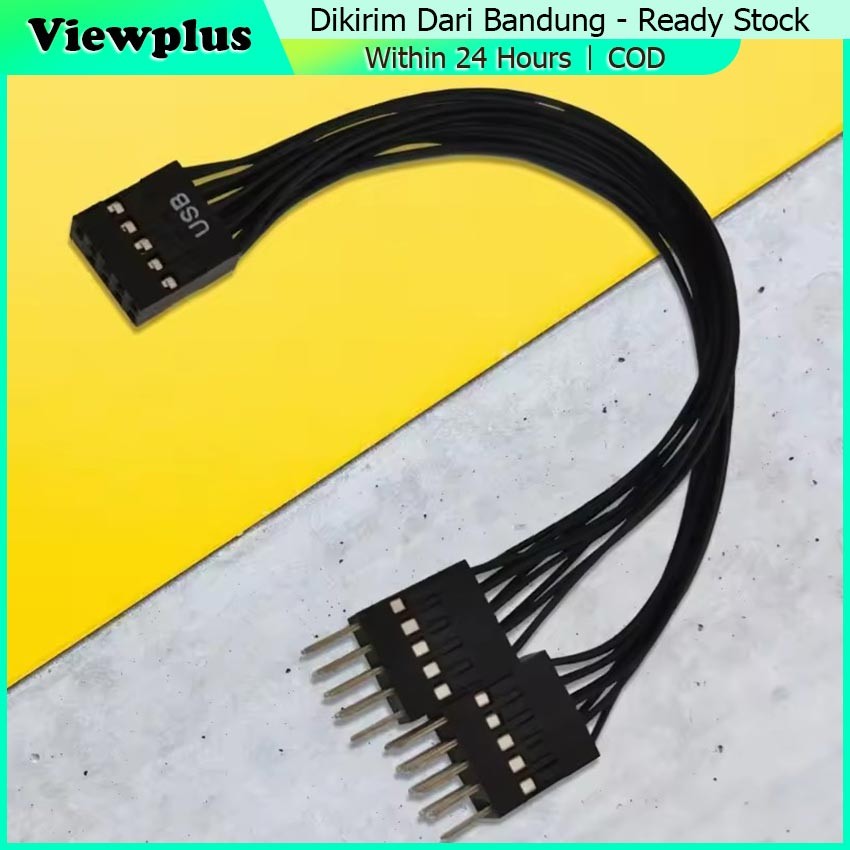 Jual Kabel Y Splitter 1-to-2 USB Header | Kabel USB Front Header ...