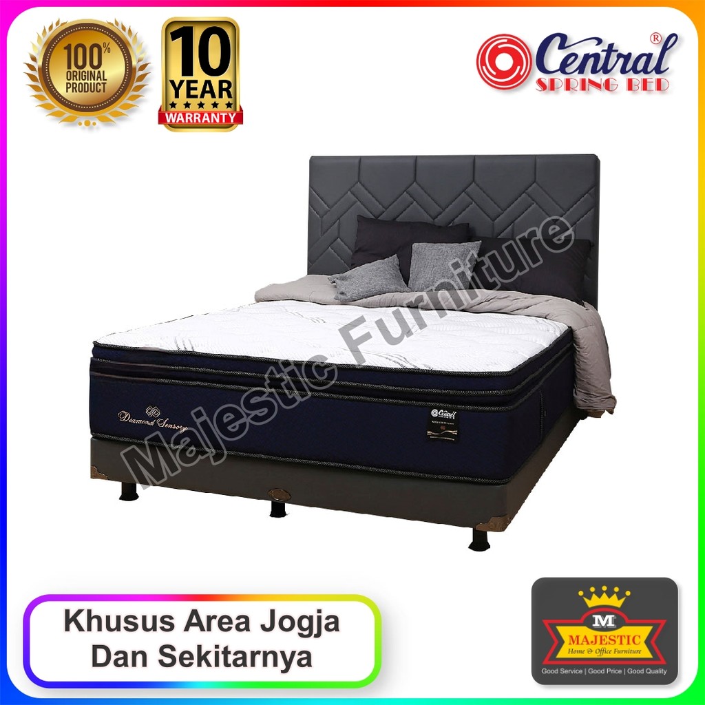 Jual Set Spring Bed Central Diamond Sensory - Cellini Oasis - 90/100 ...